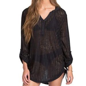 BILLABONG ‘Lovechild’ Coverup, Black, Medium